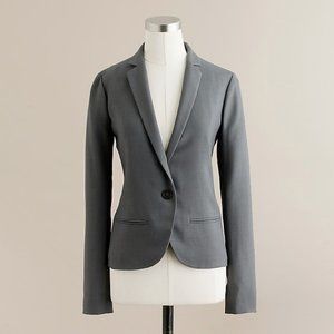J.Crew Drapey Wool Mackenzie Blazer 24077   NWT 2P